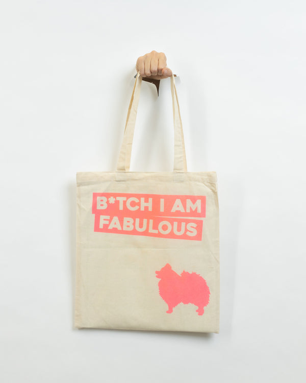 Fabulous Pomeranian Tote Bag