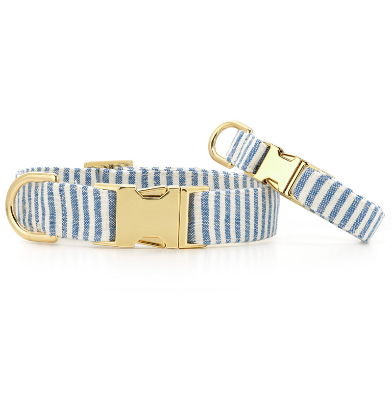 The Foggy Dog_Lake Blue_Dog Collar_Sizes