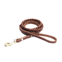 Cloud 7_Central Park Dog Lead-Saddle Brown