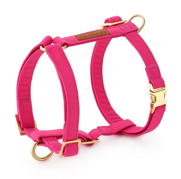 Foggy Dog_Dog Harness_Hot Pink