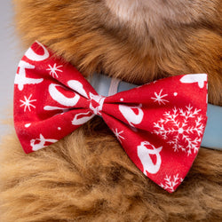 Howl & Growl_Dog Bow Tie_Ho ho ho_Close up 