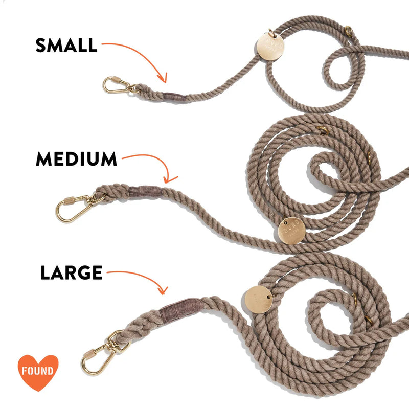 Found My Animal_Dog Lead_Natural_size comparison