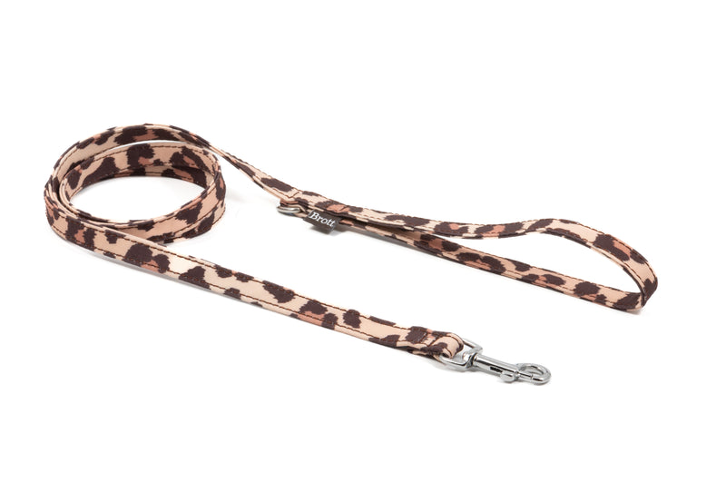 Brott Dog_Leopard Print_Dog lead_Small