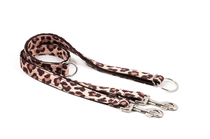 Brott Dog_Leopard Print_Dog lead_Adjustable 