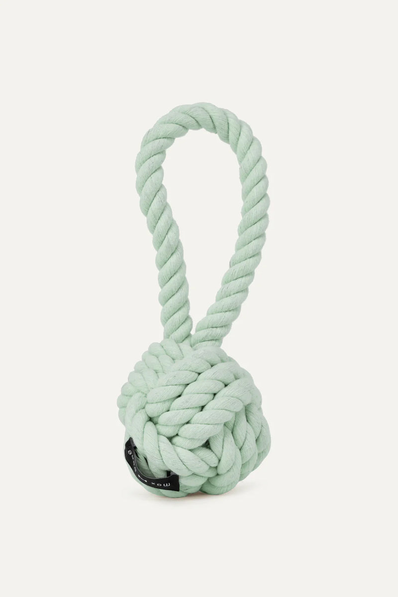 Large Twisted Rope Toy-Mint