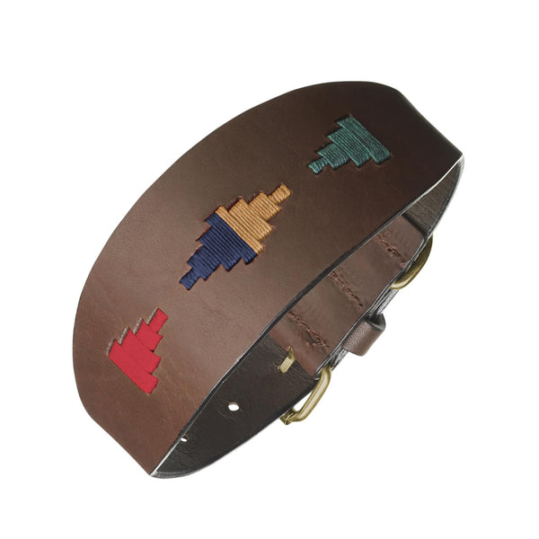 Lurcher/Whippet Collar-Navidad