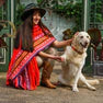 Hiro & Wolf_Inca Orange_Dog Collar_Lifestyle