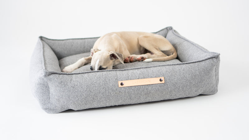 Labbvenn-Dog Bed-Movik-Grey-Medium
