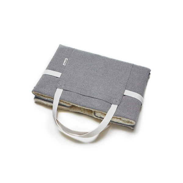Cloud 7 - Travel Bed -Tweed Grey