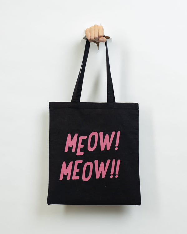 Tote Bag Meow design 