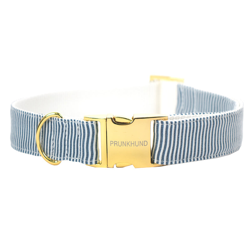 Prunkhund Riviera Blue Dog Collar