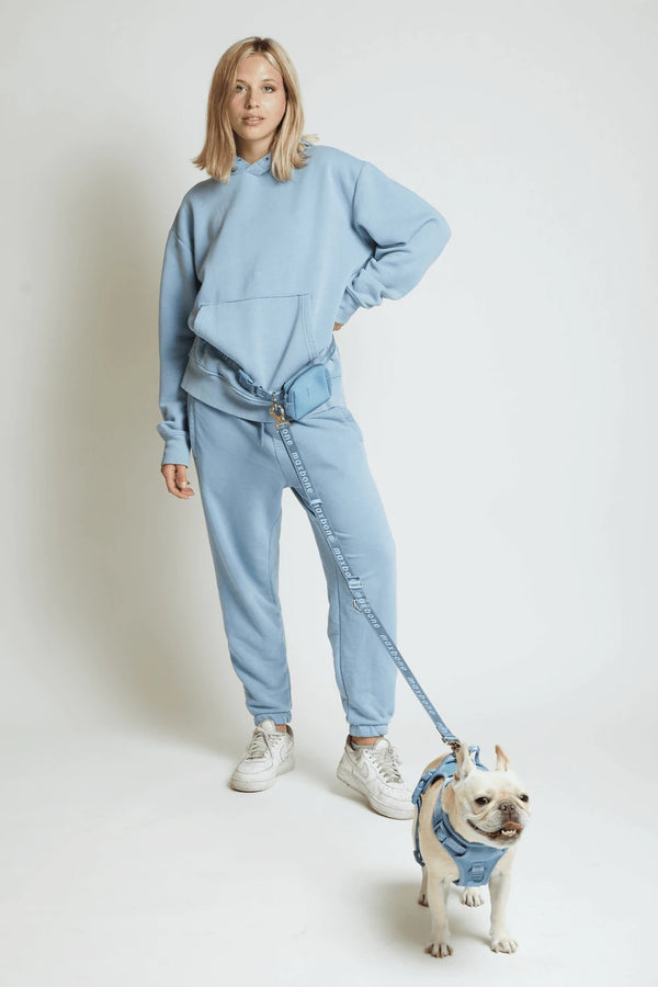 Maxbone-Go With Ease Handsfree Dog Lead-Dusk Blue-Dog Harness