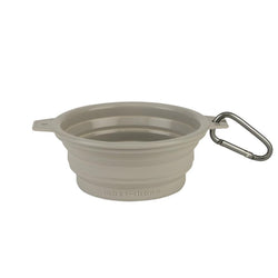 Maxbone-Dog Travel Bowl-Grey